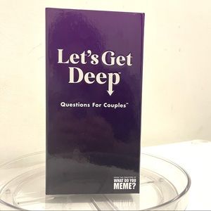The Relationship Game,Let’s Get Deep,Partners card game, Meme card game Couples
